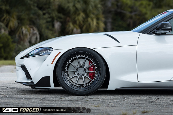 Фото дисков BC Forged LE10 // MLE10 Матовый графит на Toyota Supra A90