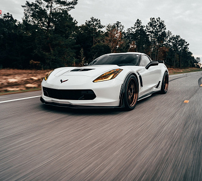 Фото дисков Anrky RS1 на Chevrolet Corvette C7