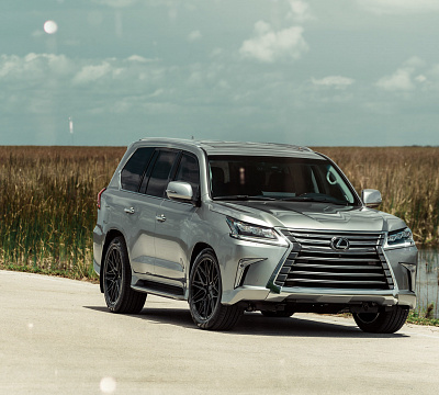 Фото дисков Vossen HF-7 на Lexus LX III