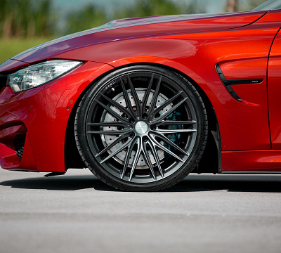 Фото дисков Vossen VFS-4 на BMW 3/M3 (F3x/F80)