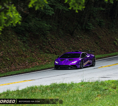 Фото дисков BC Forged TD01 на Lamborghini Huracan
