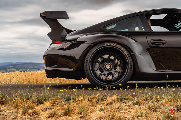 Фото дисков Vossen GEN-02 (3-piece) Черный сатин на Porsche 911 VI