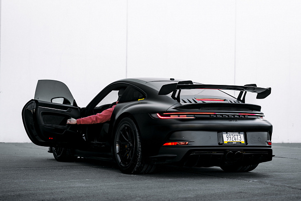 Фото дисков Savini SV10 Черный сатин на Porsche 911 VIII