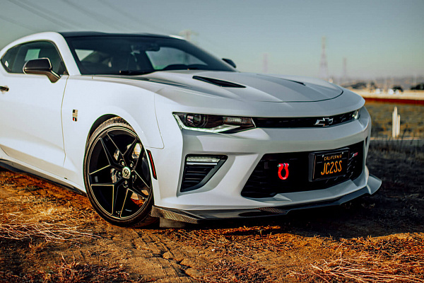 Фото дисков HRE FF11 Черный сатин на Chevrolet Camaro VI