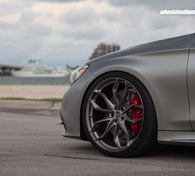 Фото дисков HRE P201 на Mercedes-Benz S-Class (W222, C217)