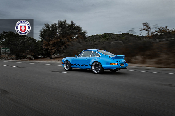 Фото дисков HRE 517K Сатиновый графит на Porsche 911 I