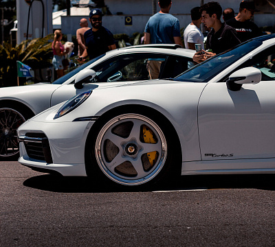 Фото дисков HRE 527 на Porsche 911 VIII