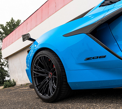 Фото дисков Brixton Forged FDE05 на Chevrolet Corvette C8