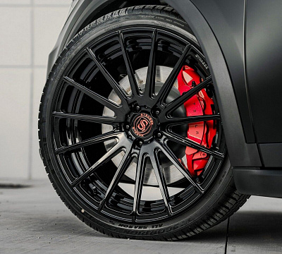 Фото дисков Strasse Wheels SV15 Deep Concave Duoblock на Tesla Model X