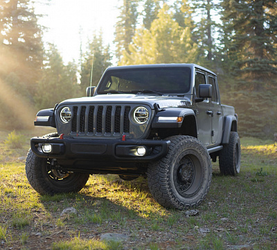 Фото дисков Black Rhino ABRAMS на Jeep Gladiator II (JT)