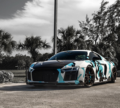 Фото дисков Anrky AN12 на Audi R8 (4S)