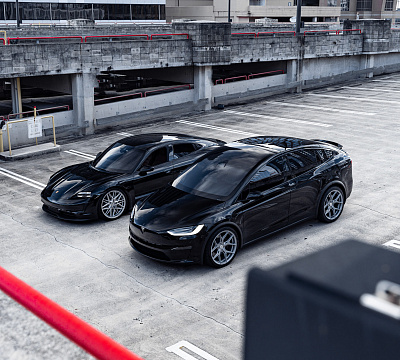 Фото дисков Vossen HF-7 на Porsche Taycan I