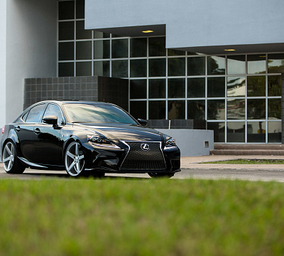 Фото дисков Vossen CV3 на Lexus IS II