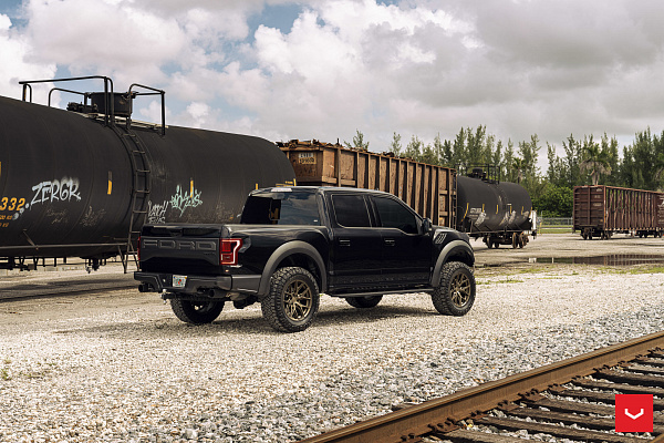 Фото дисков Vossen HF6-4 Сатиновое темное золото на Ford F-150 XIII