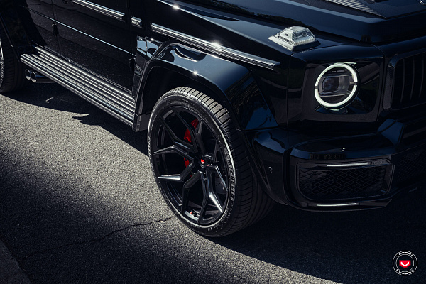 Фото дисков Vossen EVO-3 Черный глянец на Mercedes-Benz G-Class III