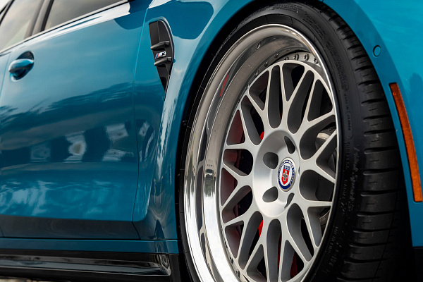 Фото дисков HRE 300 Сатиновый лак на BMW 3/M3 (G2x/G80)