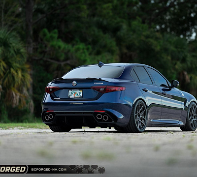 Фото дисков BC Forged HCA381 на Alfa Romeo Giulia II (952)