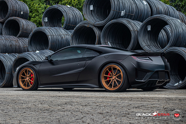 Фото дисков Vossen ML-X2 Глянцевая темная медь на Acura NSX II