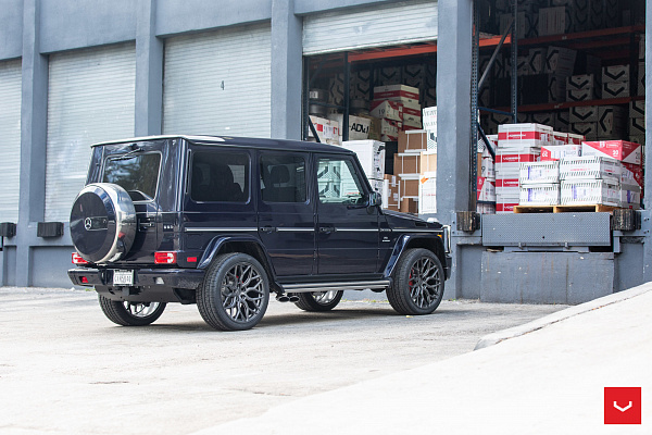 Фото дисков Vossen HF-2 Сатиновый графит на Mercedes-Benz G-Class II