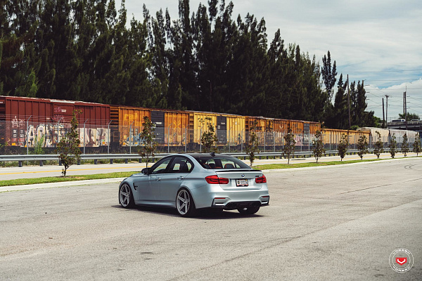 Фото дисков Vossen M-X5 Глянцевый тонированный лак на BMW 3/M3 (F3x/F80)