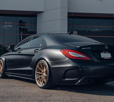 Фото дисков Anrky AN28 на Mercedes-Benz CLS (C218)