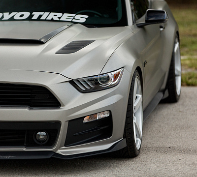 Фото дисков Vossen CV3 на Ford Mustang VI