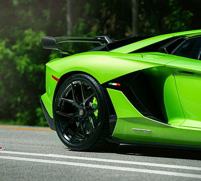 Фото дисков Vossen S21-01 на Lamborghini Aventador