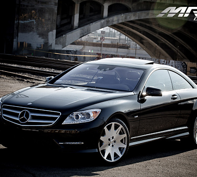 Фото дисков MRR HR3 на Mercedes-Benz CL (C216)