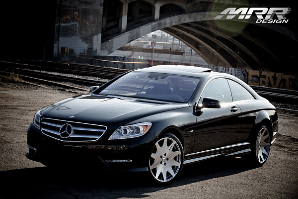 Фото дисков MRR HR3 Глянцевый лак на Mercedes-Benz CL (C216)