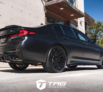 Фото дисков HRE P200 на BMW 5/M5 (G30/F90)