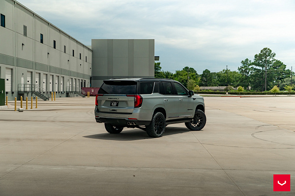 Фото дисков Vossen HF6-3 Черный сатин на GMC Yukon V