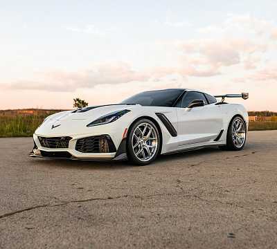 Фото дисков HRE R101 Lightweight на Chevrolet Corvette C7
