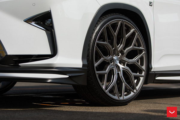 Фото дисков Vossen HF-2 Сатиновый графит на Lexus RX IV