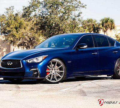 Фото дисков Vossen VFS-10 на Infiniti Q50