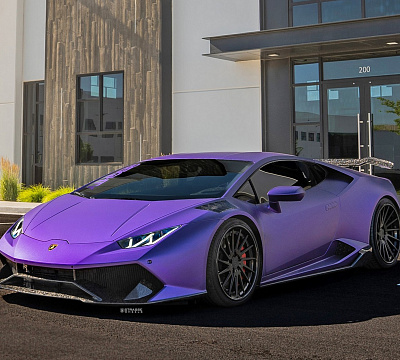 Фото дисков Strasse Wheels SV15T Deep Concave FS на Lamborghini Huracan