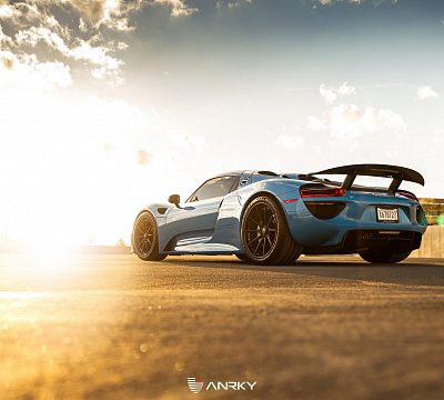 Фото дисков Anrky AN38 на Porsche 918 Spyder