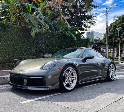 Фото дисков Brixton Forged VL2 на Porsche 911 VIII