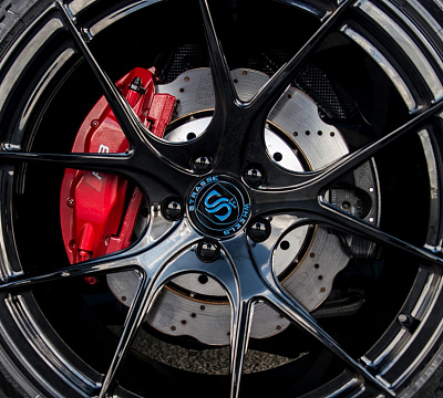 Фото дисков Strasse Wheels SM5R Deep Concave Monoblock на Audi R8 (4S)