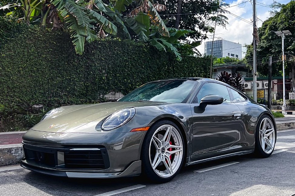 Фото дисков Brixton Forged VL2 Глянцевый лак на Porsche 911 VIII