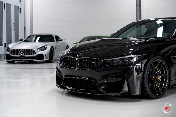 Фото дисков Vossen EVO-4 Черный глянец на BMW 4/M4 (F32/F82)