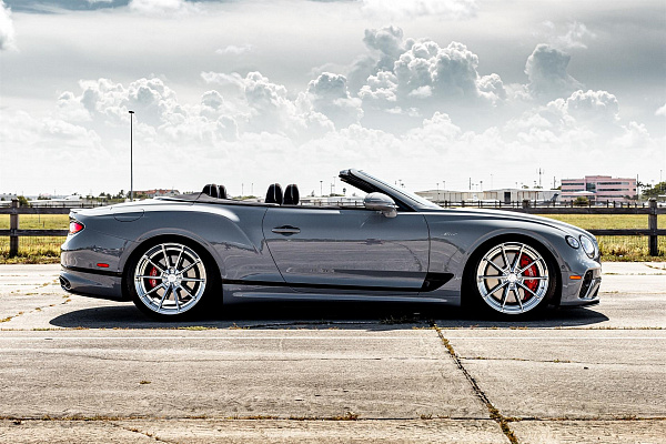 Фото дисков Anrky AN28 Полированный лак на Bentley Continental GT III