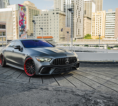 Фото дисков Strasse Wheels SV10M-RS Deep Concave FS на Mercedes-Benz AMG GT I