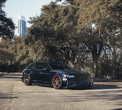 Фото дисков Vossen HF-5 на Audi A/RS 6 (C8)