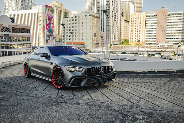 Фото дисков Strasse Wheels SV10M-RS Deep Concave FS Другой цвет на Mercedes-Benz AMG GT I