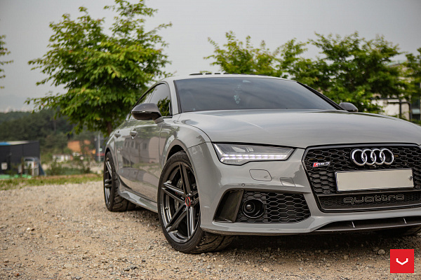 Фото дисков Vossen VFS-5 Глянцевый графит на Audi A/RS 7 (4G)