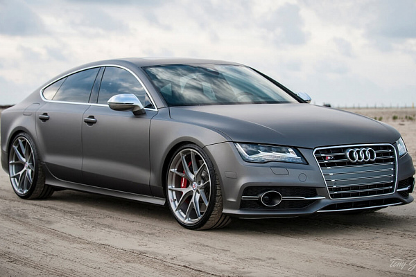 Фото дисков HRE P101 Глянцевый тонированный лак на Audi A/RS 7 (4G)