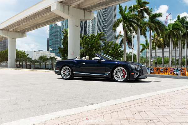 Фото дисков Anrky AN28 Полированный лак на Bentley Continental GT III
