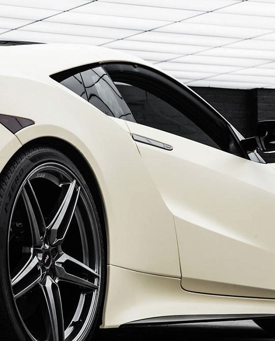 Фото дисков SV-F3 Глянцевый темный лак на Acura NSX II