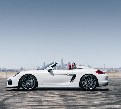 Фото дисков Brixton Forged CM6-R на Porsche Boxster III