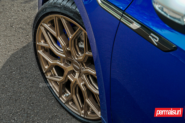 Фото дисков Vossen HF-2 Глянцевая бронза на Volkswagen Arteon
